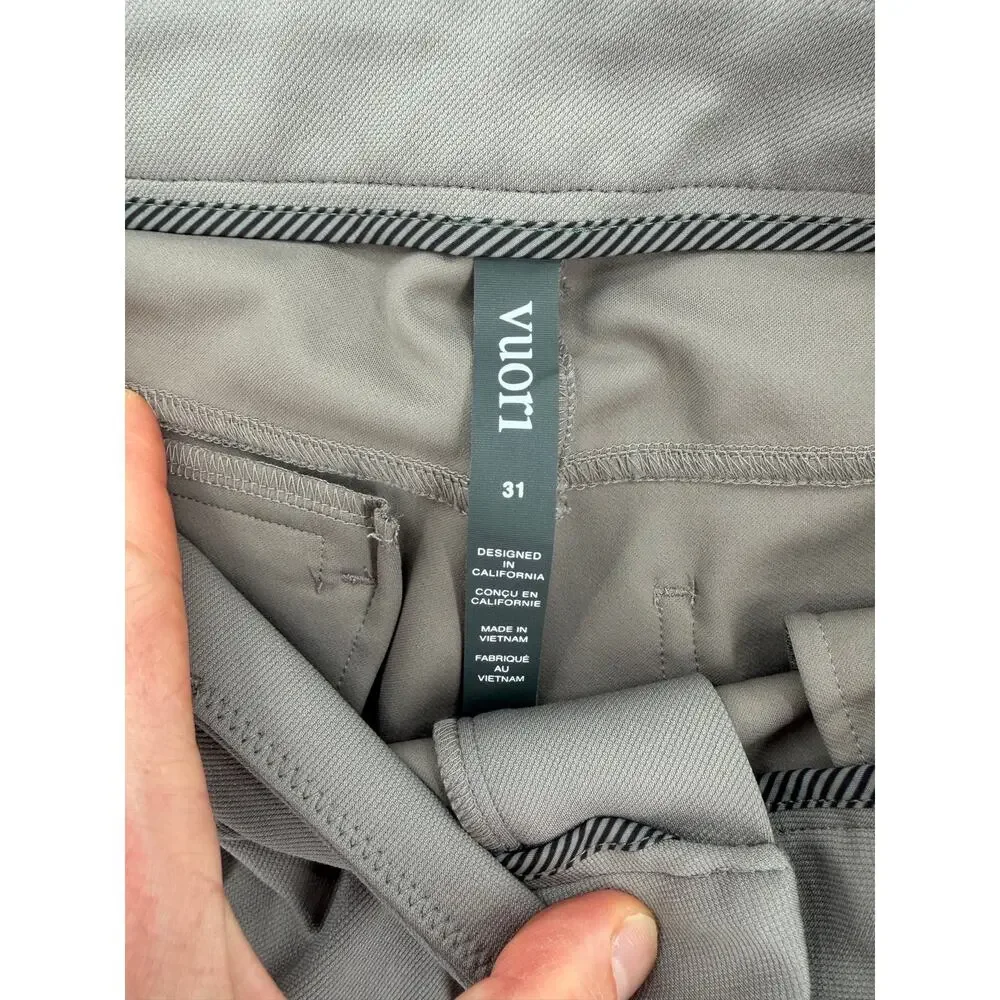 NWT Vuori Shiitake Meta Classic Fit 32